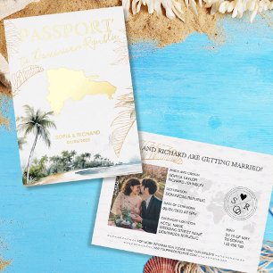 Dominican Republic Destination Wedding Passport