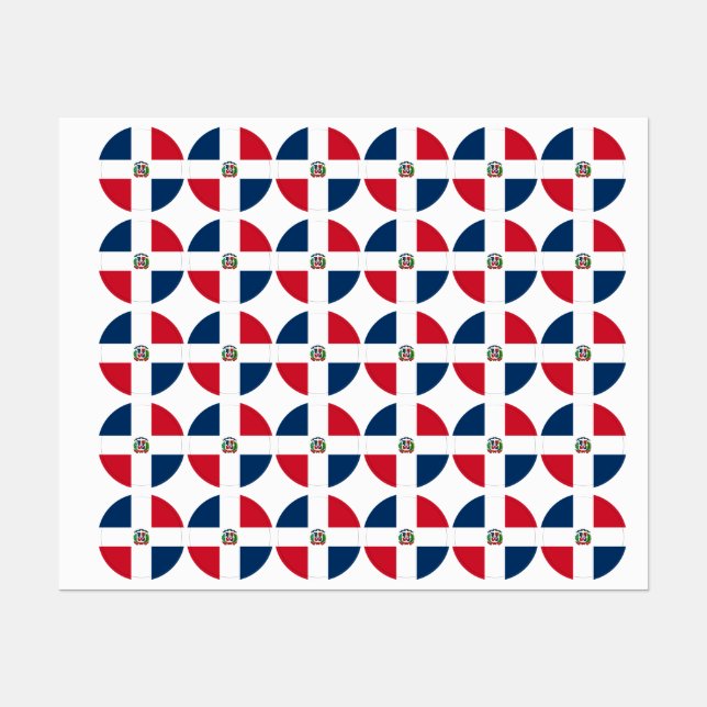 Dominican Republic flag (Sheet)
