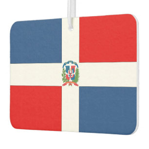 Dominican Republic Flag Car Air Freshener