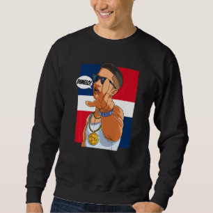 Dominican Republic Flag Dimelo Dominicano Hispanic Sweatshirt