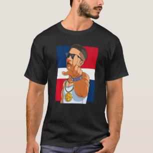 Dominican Republic Flag Dimelo Ke Lo Ke Proud Domi T-Shirt