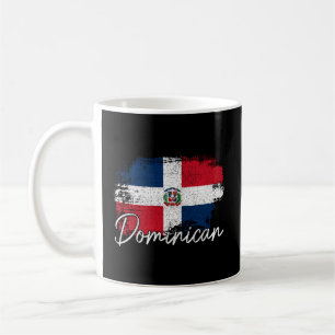 Dominican Republic Flag Dominican Pride Roots Coffee Mug