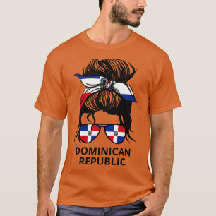 Dominican Republic Flag Dominican Republican Woman T-Shirt