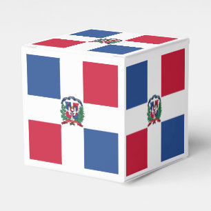 Dominican Republic Flag Emblem Favour Box