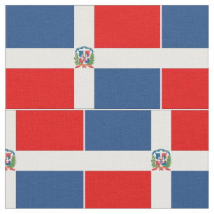 Dominican Republic Flag Fabric