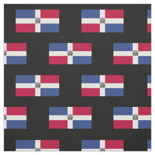 Dominican Republic Flag Fabric