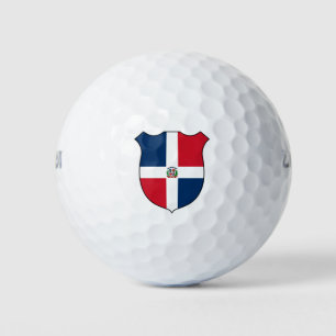 Dominican Republic Flag Grand Patriotic Golf Balls