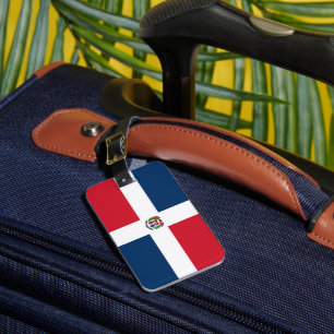 Dominican Republic flag Luggage Tag