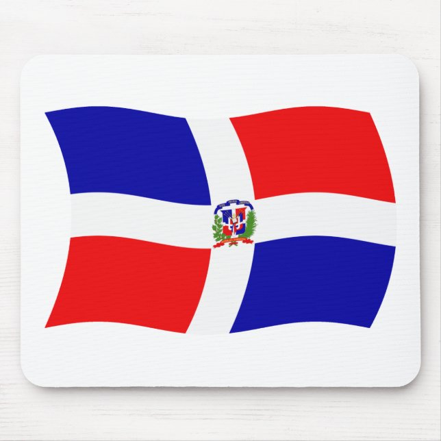 Dominican Republic Flag Mousepad (Front)