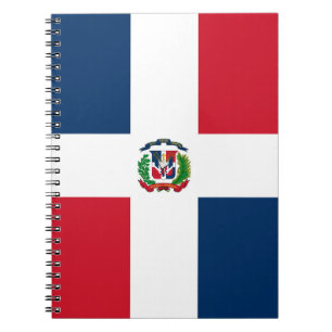 Dominican Republic flag Notebook