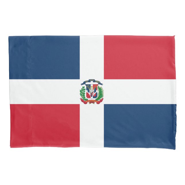 Dominican Republic Flag Pillowcase (Front)