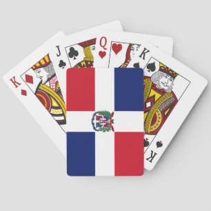 Dominican Republic Flag Playing Cards