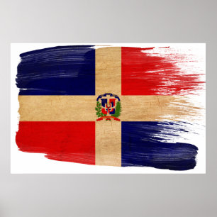 Dominican Republic Flag Posters