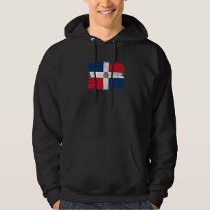 Dominican Republic Flag Pride Friendship Proud Pea Hoodie