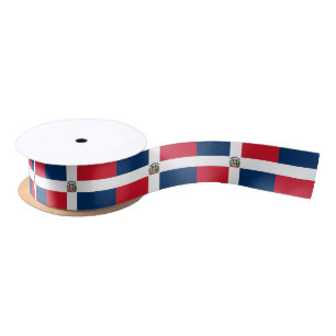 Dominican Republic Flag Satin Ribbon