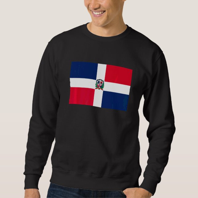 Dominican Republic Flag Sweatshirt (Front)