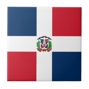 Dominican Republic Flag Tile