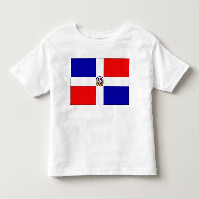 Dominican Republic Flag Toddler T-Shirt (Front)
