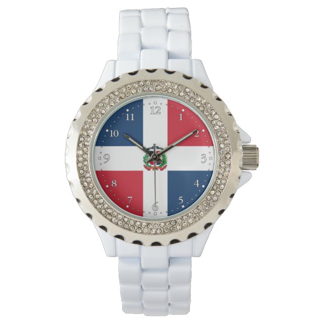 Dominican Republic Flag Watch (Front)