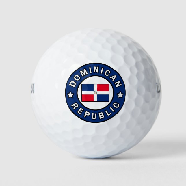 Dominican Republic Golf Balls (Front)