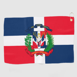 Dominican Republic Golf Towel