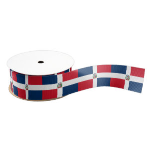 Dominican Republic Grosgrain Ribbon