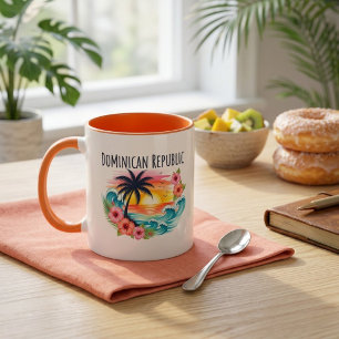 Dominican Republic Heritage Ceramic Mug