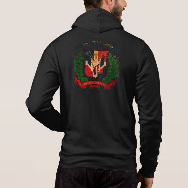 Dominican Republic Hoodie (Back)