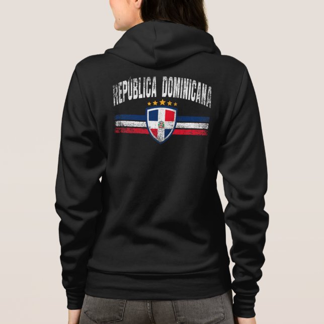 Dominican Republic Hoodie (Back)