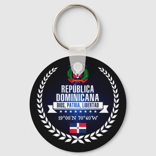 Dominican Republic Key Ring (Front)