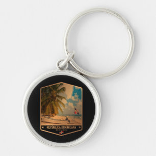 Dominican Republic Key Ring