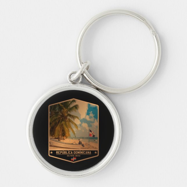 Dominican Republic Key Ring (Front)