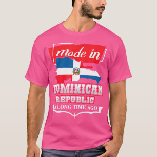 Dominican Republic Long Ago - Country Flag - Dr Na T-Shirt
