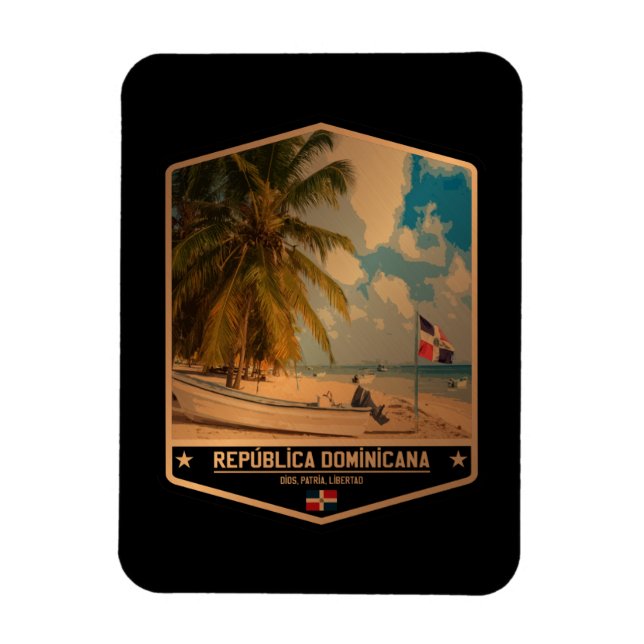 Dominican Republic Magnet (Vertical)