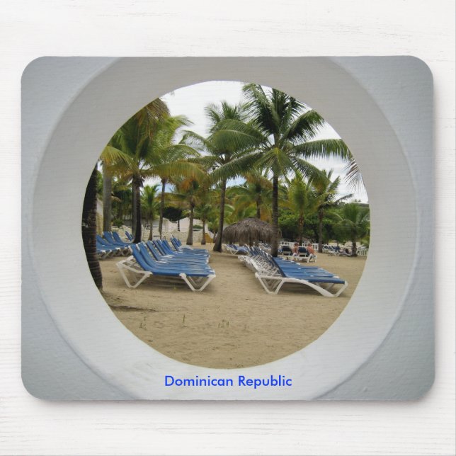 Dominican Republic Mousepad (Front)