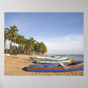 Dominican Republic, North Coast, Nagua, Playa Poster
