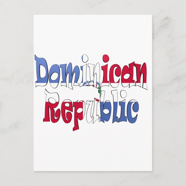 Dominican Republic Postcard (Front)