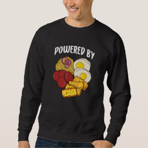 Dominican Republic Powered By Mangú Salami & Queso Sweatshirt