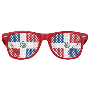 Dominican Republic Retro Sunglasses