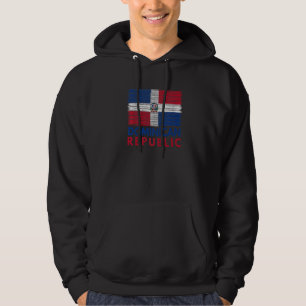 Dominican Republic Root Heritage Flag Hoodie
