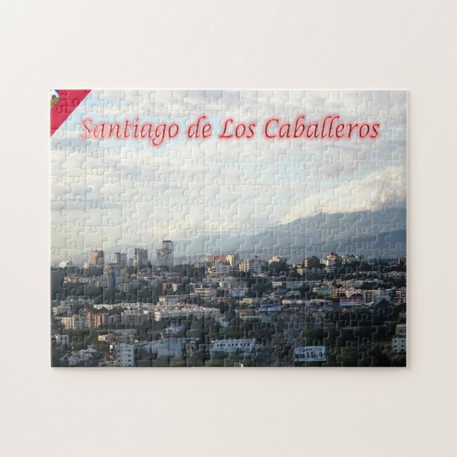 Dominican Republic - Santiago de los Caballeros - Jigsaw Puzzle (Horizontal)