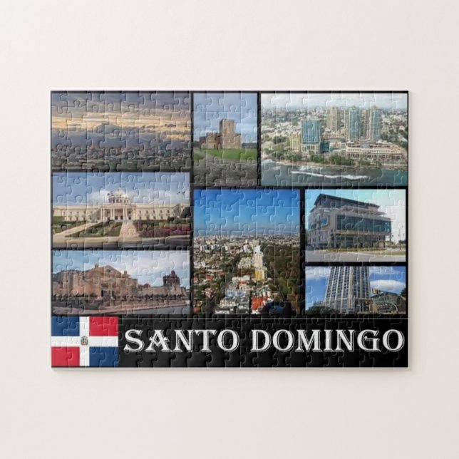 Dominican Republic - Santo Domingo - Mosaic - Jigsaw Puzzle (Horizontal)