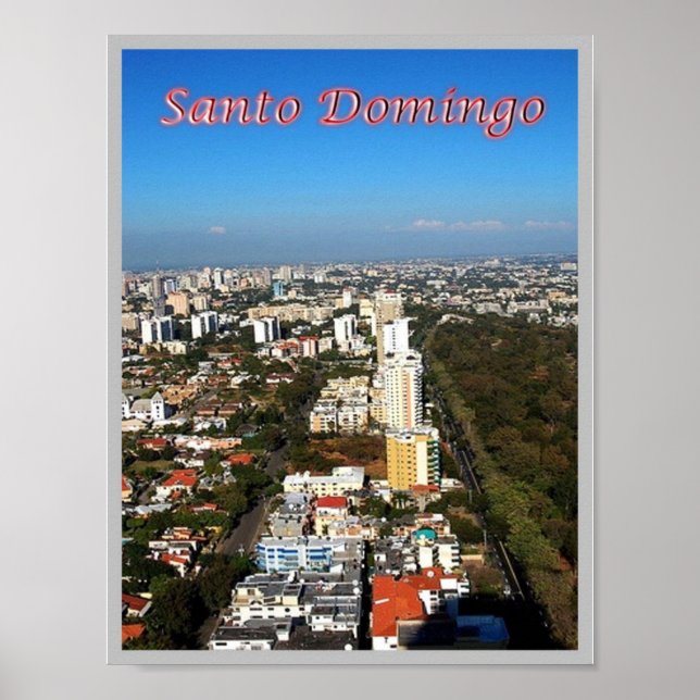 Dominican Republic - Santo Domingo - Poster (Front)