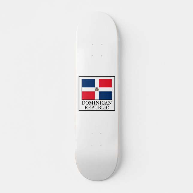 Dominican Republic Skateboard (Front)