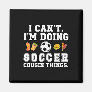 Dominican Republic Soccer Flag Pride Soccer Player Magnet