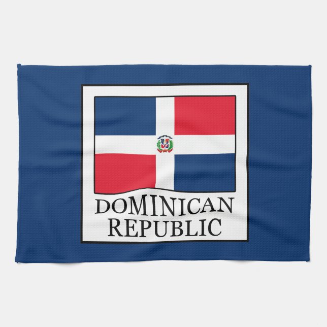 Dominican Republic Tea Towel (Horizontal)
