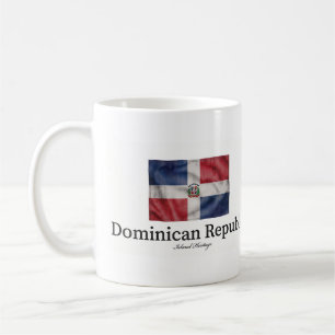 Dominican Vintage Flag Caribbean Heritage Coffee Mug