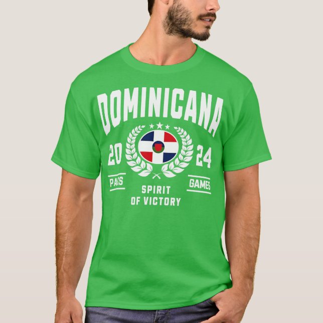 Dominicana 2024 Sports Lover T-Shirt (Front)