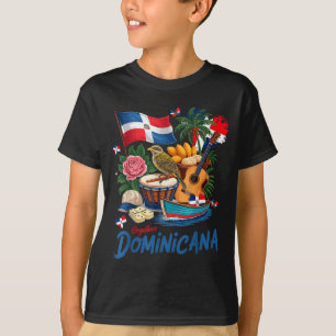 Dominicana costume idea for kids dominican republi T-Shirt