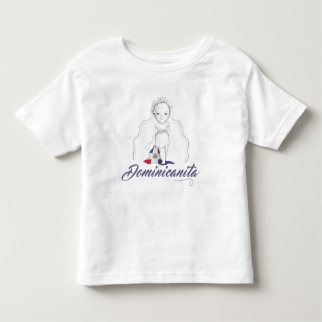 Dominicanita Dress II Toddler T-Shirt (Front)